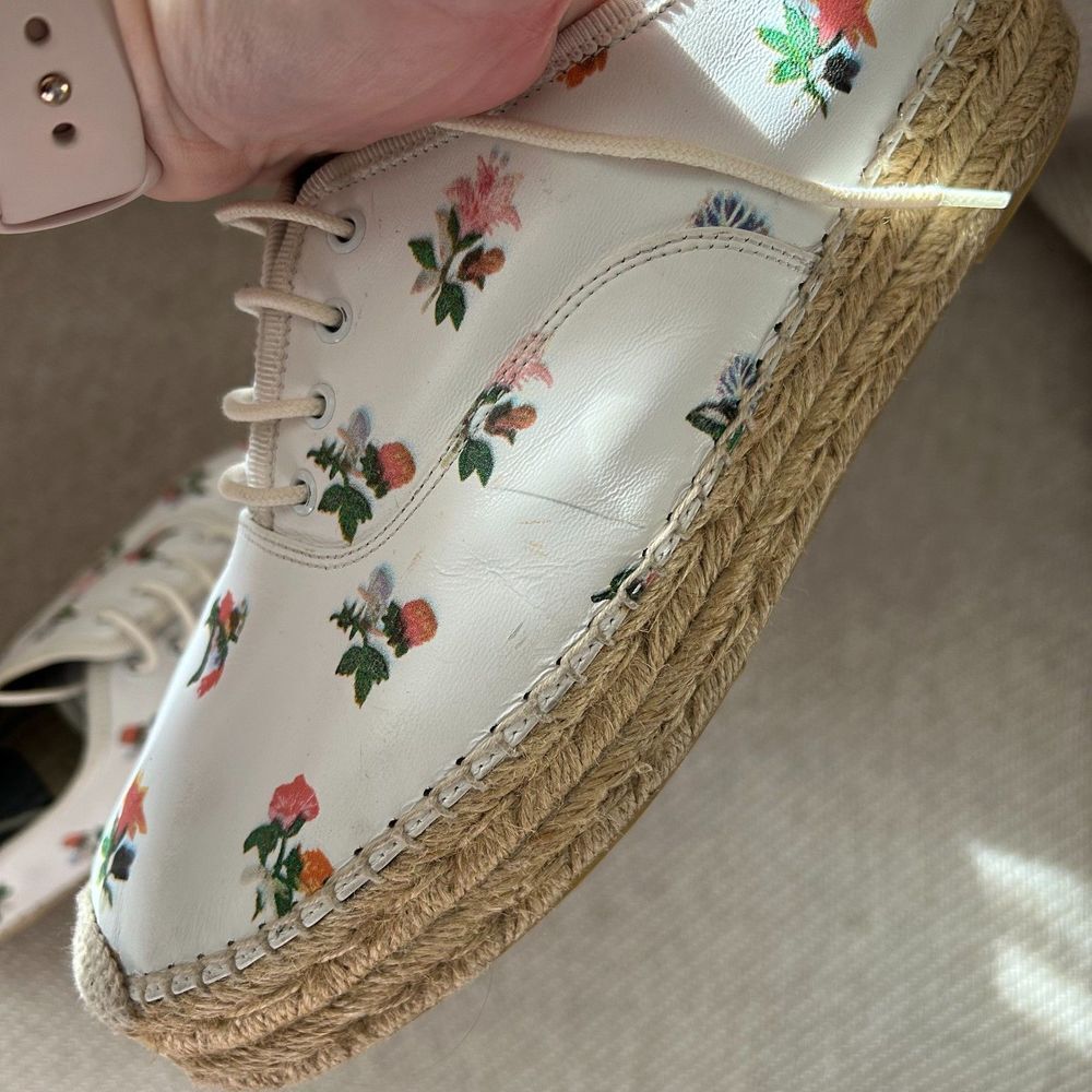 Yves Saint Laurent Prairie Floral Espadrille Sneakers - Picture 11 of 11